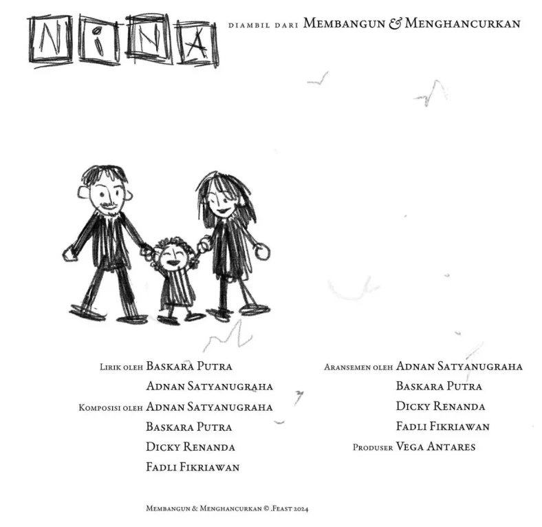 Makna Lagu "Nina" oleh .Feast: Lirik dan Interpretasi