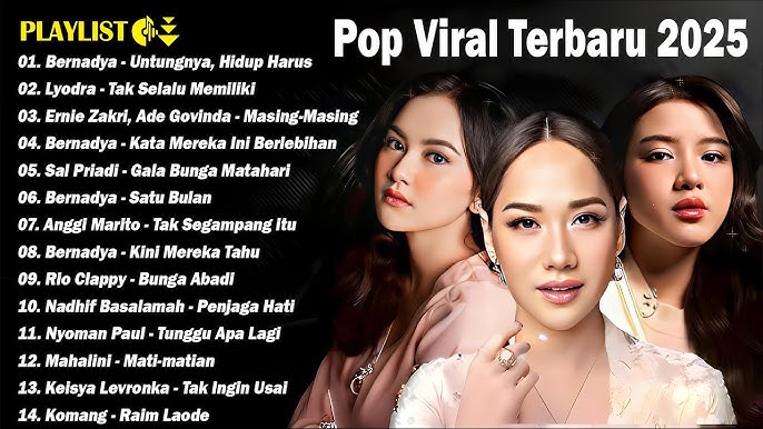 Daftar Lagu Paling Hits 2025 yang Viral di Media Sosial
